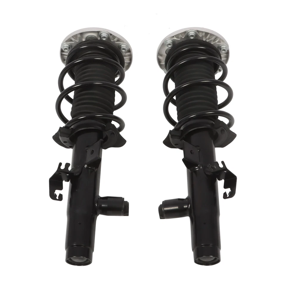 For BMW AWD F30 F31 F32 328d 330i 428i 435i Pair Front  Struts Assys w/ EDC - Image 3 of 4