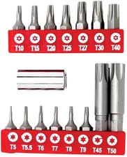 PERFORMANCE TOOL 16 pc Star Bit Set WIL1416