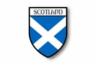 Sticker decal car sticker coat of arms sign flag flags Scotland