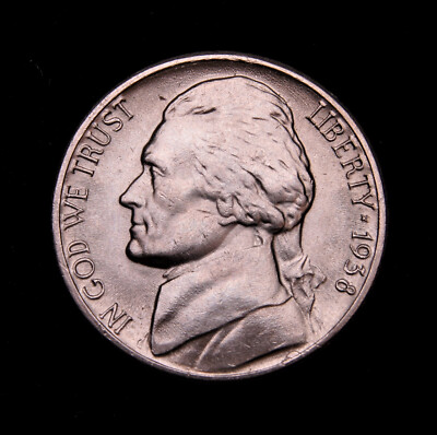 1938-S  Jefferson Nickel  BU++++Steps