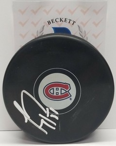 carey price signed puck