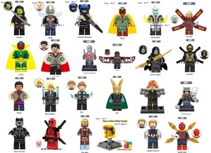 Marvel-DC-Infinity-War-Avengers-Set-Custom-Ant-man-Iron-man-WASP-Comics