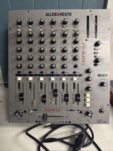 Allen & Heath Xone:62 Professional Mixer As Is Untested For Parts
