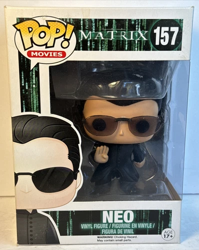 Funko Pop! Matrix Neo #157 Vaulted Rare. FREE SHIPPING