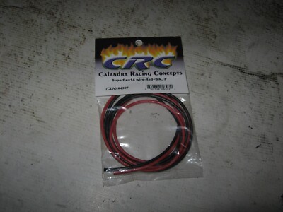 RC CRC 14 Flex DC Wire Red BLack 3' CLN 4307