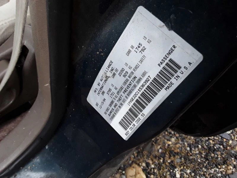 Motor De Arranque 4 Cilindros Se Adapta 93-02 MAZDA 626 1475155 Foto 3 de 4