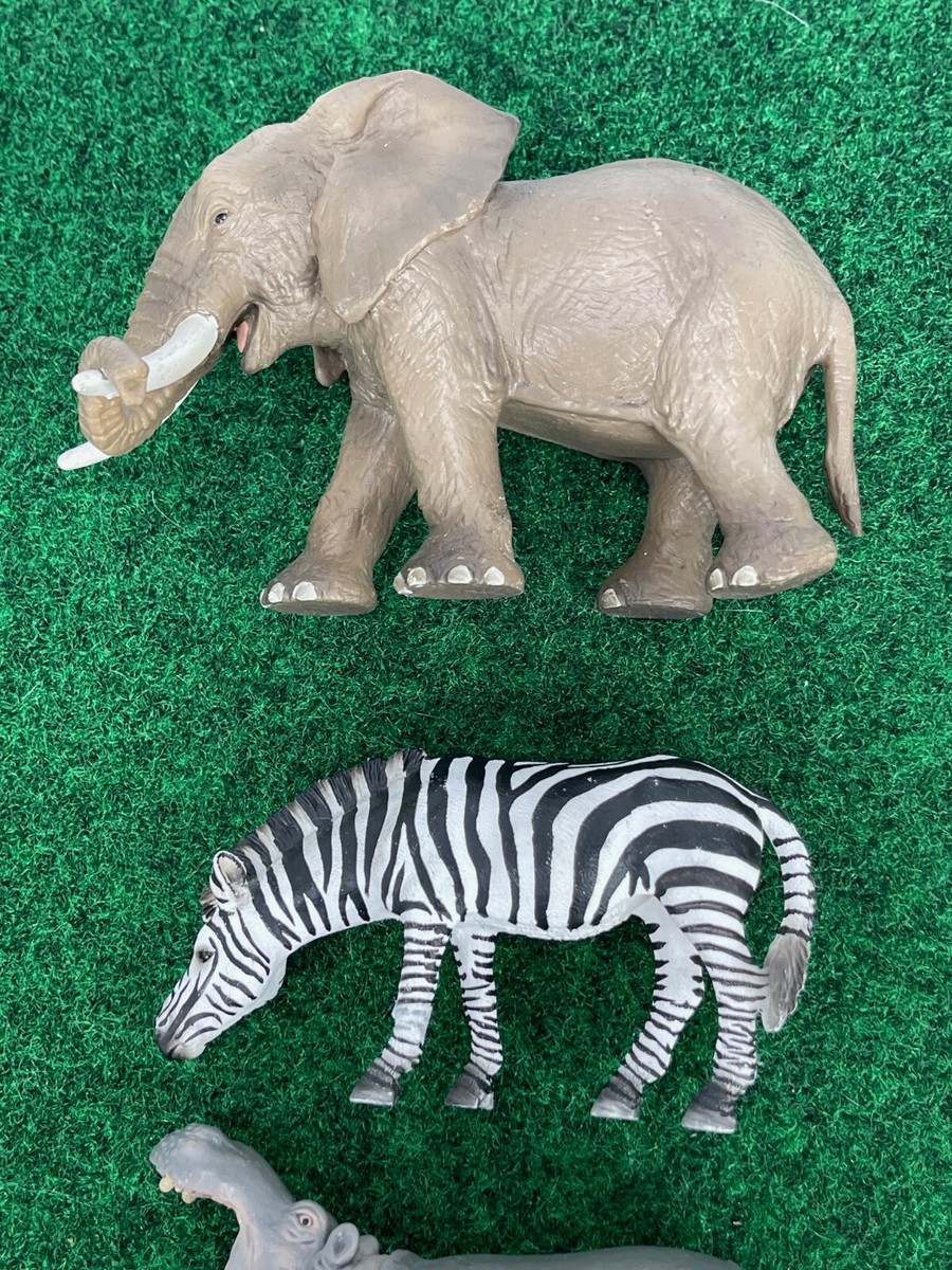 動物 シリーズ サファリ・・ほか非売品 ポスター10本セット Schleich / Safari Lot 10 Animals ELEPHANT Lion Tiger Zebra