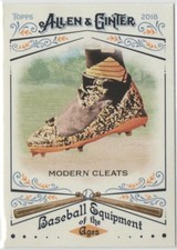 2018 Topps Allen & Ginter Baseball Equipment of the Ages #BEA-16 Modern Cleats