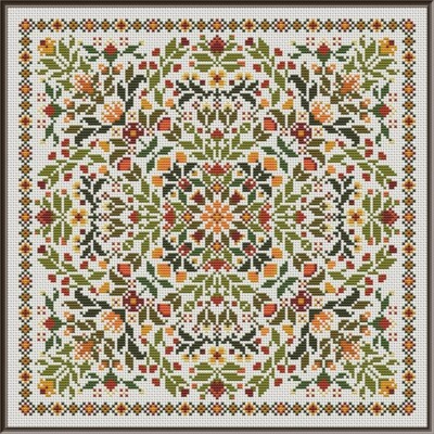 Spice The Bouquet Collection Counted Cross Stitch Pattern by CM Designs