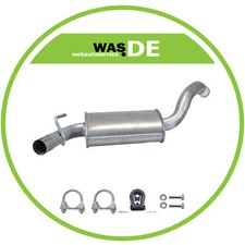 Mittelschalldämpfer Auspuff VW Golf III Vento 1.8i 1.9D 1.9 TD 1991-,Anbaukit