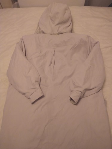 WOMENS BROMLEY SPORT Size Med THERMOLITE CREAM /Beige FOX TRIM REMOV HOOD JACKET - Picture 5 of 12