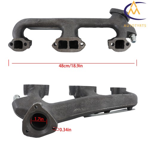 Colector de escape izquierdo para Chevy GMC C K 1500 2500 3500 Yukon 5,0 L/5,7 L 674-218 - Imagen 5 de 12