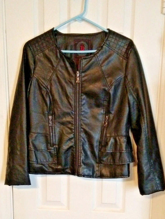 Dollhouse outerwear leather jacket sale