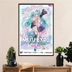 Miku Expo 2024 10th Anniversary New Zealand & Australia Tour Poster Hatsune Miku