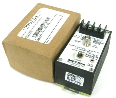NEW METRIX 5488F-114A NON CONTACT POSITION TRANSMITTER 5488F114A 5488F