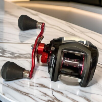 Abu Garcia REVO Big Shooter HS LH Left handle Bait Casting Reel Rare Model Used