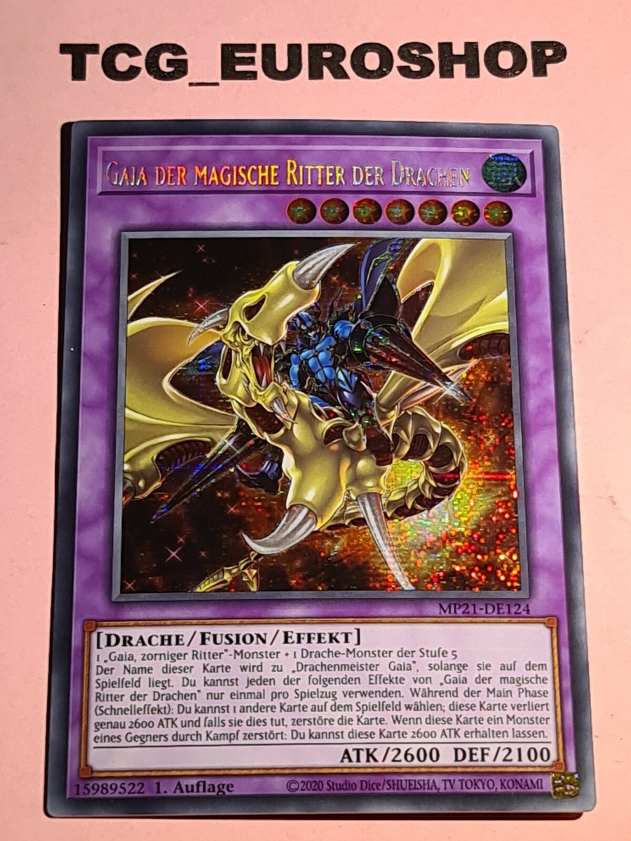 その他 TEARS OF GAIA STATEMENT EXTINGUSH GAIA THE MAGICAL KNIGHT OF DRAGONS○YUGIOH○MP21○GERMAN