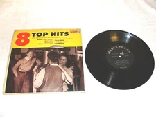 Don Raleigh & Orchestra "8 Top Hits" 1957 Pop LP, 10", VG, Mono, on Masterseal