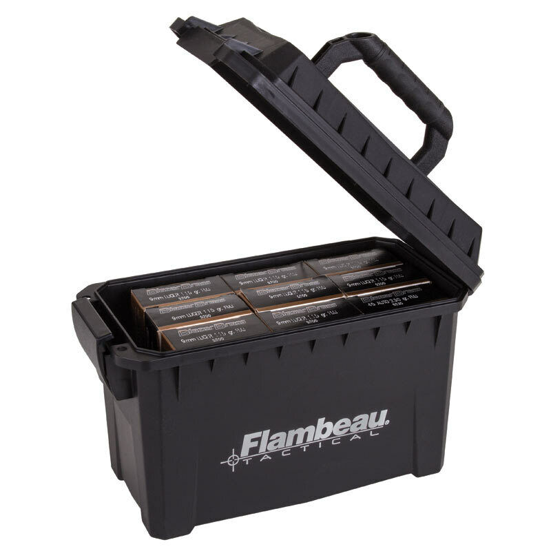 FLAMBEAU COMPACT BLACK AMMO CAN 6415SB