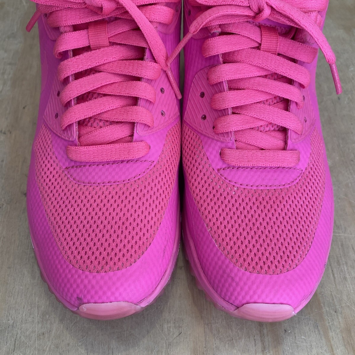 1925) Nike Air Max 90 Hyperfuse iD “Triple Pink” 653609-993