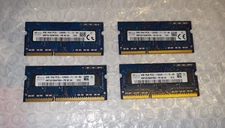 Lot of 4 SK Hynix 4GB 1Rx8 PCL3-12800S-11-13-B4 RAM Modules