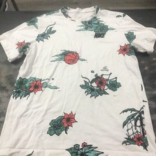 NIKE Print Allover Basketball Graphic T-Shirt Men s Size L