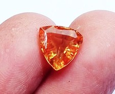 Natural Orange Sapphire 2.40 Ct Certified Loose Gemstone Ring Size