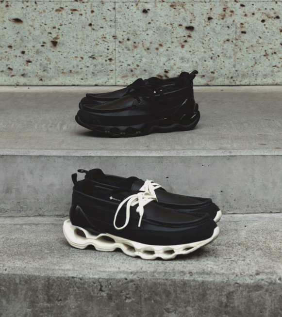 MIZUNO WAVE PROPHECY MOC GTX Black x Off White Black Japan MIZUNO WAVE PROPHECY MOC GTX Black x Off White Black Japan