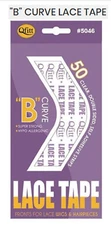 QFITT LACE TAPE DOUBLE SIDED STRONG ADHESION FOR LACE WIG HAIRPIECES"B" CURVE