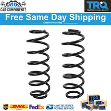 TRQ Rear Coil Spring Set Fits For 2005-2015 Volkswagen Beetle Golf Jetta Passat