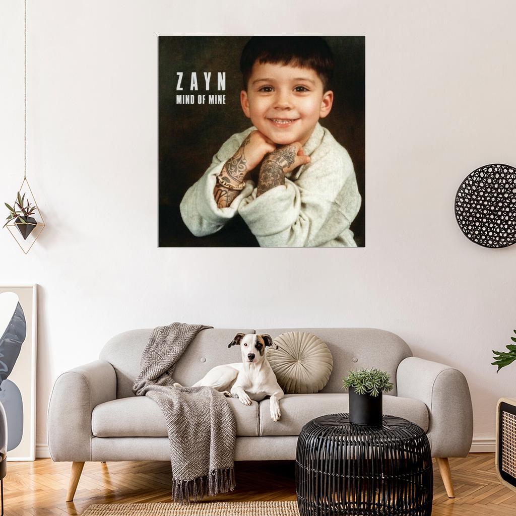 559078 ZAYN “Mind of Mine” Music Album HD Cover Art 36x24 WALL