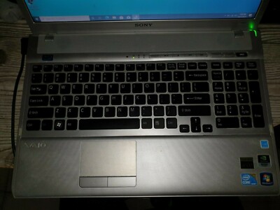 RARE Silver Sony VAIO INTEL CORE I7-840QM 1.87 GHz 16.4IN 500GB
