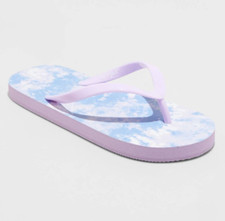 NEW Cat Jack Girls' Sam Slip-On Flip Flop Sandals Size Small