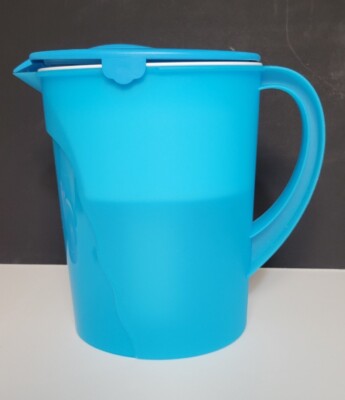 Tupperware 7061 Impression Gallon Pitcher 4478 Lid w/4477 ECO