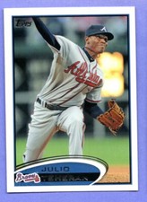 2012 Topps  #352   Julio Teheran   Braves 