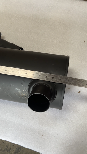 Muffler Silencer 4155623 4687593 TH100872 For John Deere 490 495D 595 Excavator - Video 1 of 1
