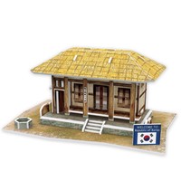 Cubicfun Cubic Fun 3d Puzzle Model 35pcs Korean Thatched House on sale Cubicfun Cubic Fun 3d Puzzle Model 35pcs Korean Thatched House on sale