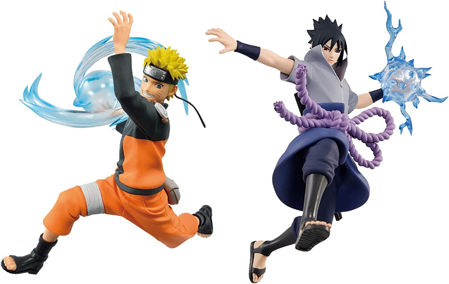 Banpresto NARUTO EFFECTREME UCHIHA SASUKE PVC Figure Figurine 12cm