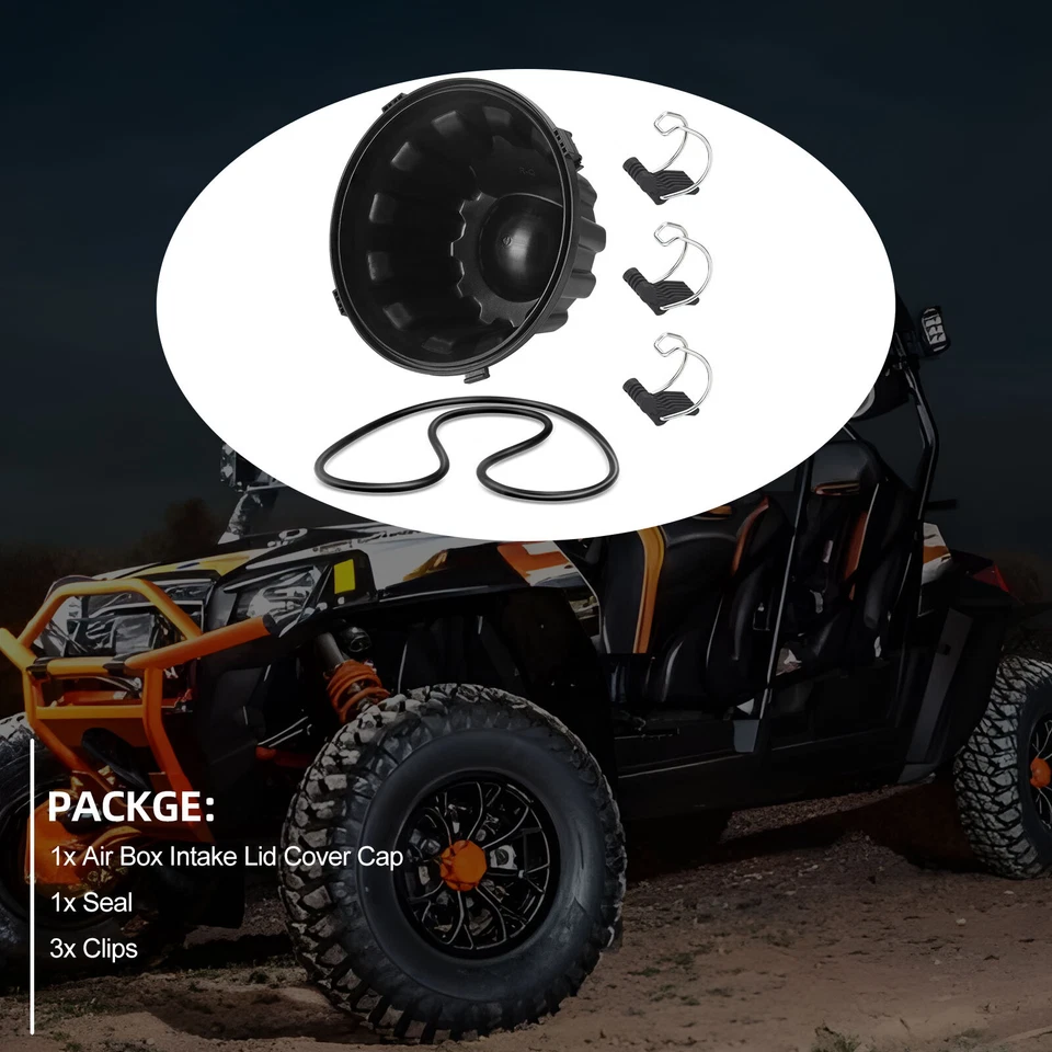 Air Box Intake Lid Cover Cap Clips for Polaris RZR 800 RZR 4 800 RZR S 800 08-14 Foto 4 de 4