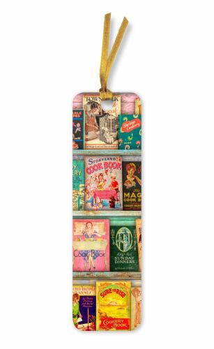 Aimee Stewart: Vintage Cook Book Library Bookmarks (pack Of 10) by Flame Tree...