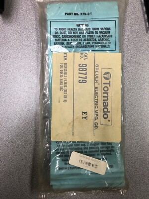Tornado/Breuer Disposable Filter Bags 98779