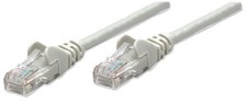 Intellinet Network Patch Cable, Cat5e, 3m, Grey, CCA, U/UTP, PVC, RJ45, Gold Pla