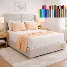 1800 Count 4 Piece Bed Sheet Set Deep Pocket Comfort Bed Sheets Hotel Luxury-USA