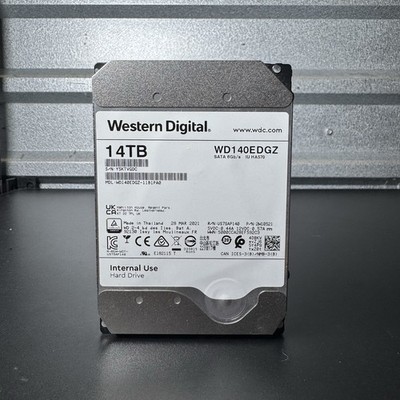 Western Digital 14TB 5400 RPM SATA 6Gb/s 3.5'' HDD WD140EDGZ