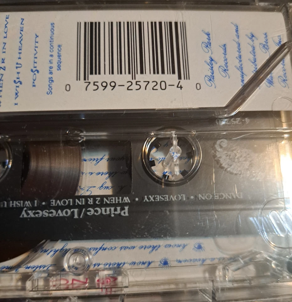 Prince - LoveSexy Cassette - Brand New Sealed Promo Copy - Image 4 of 4