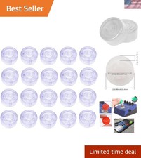 Universal Guitar Pedal Footswitch Toppers - 20PCS Anti-Slip Protection Caps