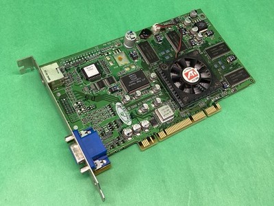 ATI Rage 6 SDR 32MB Radeon 7200 109-75700-00 Graphics Video VGA Card - UNTESTED