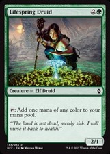 x4 Lifespring Druid - Battle for Zendikar - NM - MTG