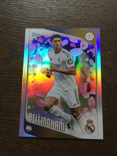 2025-26 Topps UCC Jude Bellingham Real Madrid England Cherry Blossom SSP