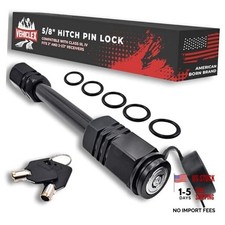 Trailer Hitch Pin Lock for 2" Receiver - Secure 5/8" Locking 2"-2.5" receiver
